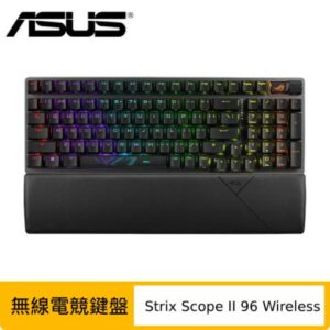 ASUS 華碩 ROG Strix Scope II 96 Wireless 三模無線電競鍵盤 (NX軸/PBT材質)中古收購手機