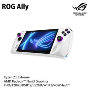 ROG ALLY EXTREME 旗艦版 ALLY-RC71L-0021AZ1_EXTRE (Ryzen Z1 Extreme/AMD Navi3/512G/8G*2/W11)中古收購手機