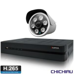 奇巧H.265 4路5MP iCATCH監控組含台製SONY1080P鏡頭*1中古收購手機